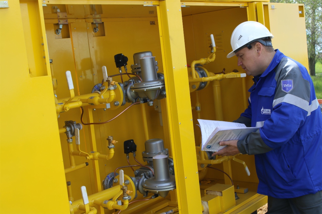 Проверка пункта редуцирования газа