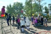 Юные жители Степановки опробовали игровой комплекс в день его открытия