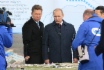 Алексей Миллер и Владимир Путин во время торжественных мероприятий, посвященных сварке первого стыка газотранспортной системы «Сила Сибири»
