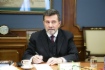 Славенко Терзич во время рабочей встречи с Алексеем Миллером
