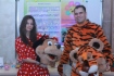 В роли ростовых кукол выступили молодые специалисты компании Елизавета Щербакова и Антон Морозов