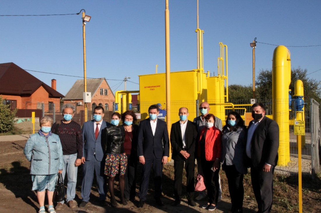 Новый объект газоснабжения в садовом товариществе