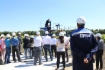 Работники ООО «Газпром добыча Краснодар» продемонстрировали процесс ввода твердых ПАВ (поверхностно-активных веществ) в скважину. Эта собственная разработка газовиков позволяет увеличить добычу газа на месторождениях
