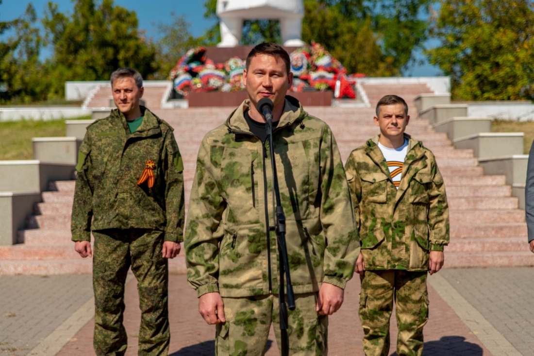 Открытие патриотической акции «Вахта памяти — 2023. Битва за Казказ»