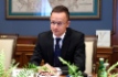 Министр внешнеэкономических связей и иностранных дел Венгрии Петер Сийярто во время рабочей встречи с Алексеем Миллером