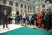 Пресс-секретарь Президента Российской Федерации, заместитель руководителя Администрации Президента Российской Федерации Дмитрий Песков на торжественной церемонии награждения победителей Всероссийского конкурса «МедиаТЭК»
