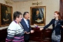 Временно исполняющая обязанности Губернатора Владимирской области Светлана Орлова и Председатель Совета директоров ОАО «Газпром» Виктор Зубков