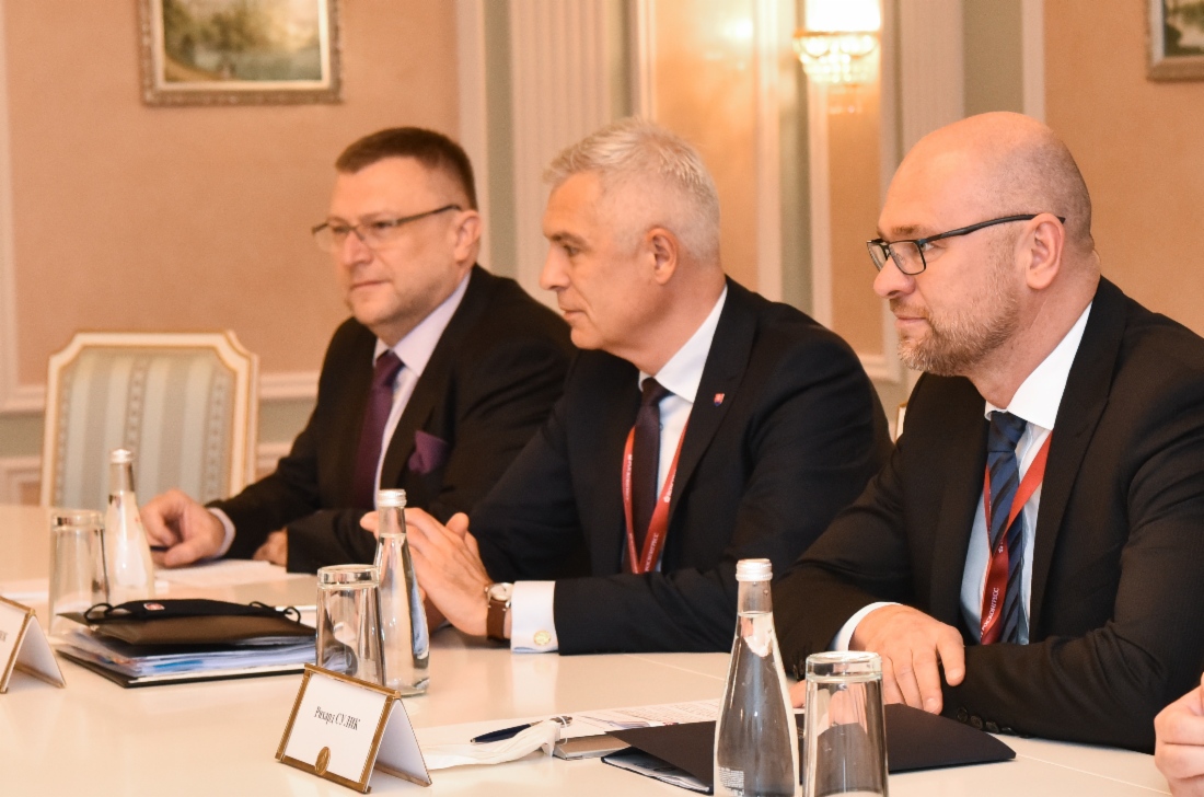 В рамках Петербургского международного экономического форума — 2021 состоялась рабочая встреча с представителями Словацкой Республики