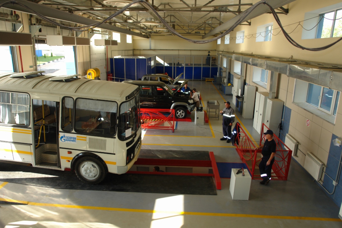Цех по переоборудованию автотранспорта на газ