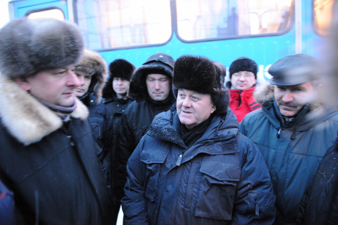 Александр Ананенков (в центре) и Ярослав Голко (справа)