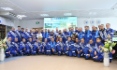 «Почетная вахта» на главном щите управления газового промысла
