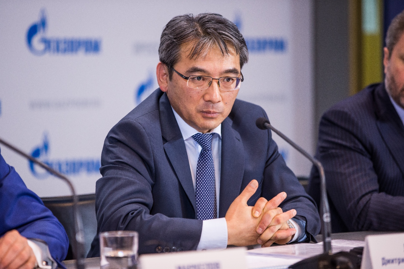 Член Правления, начальник Департамента перспективного развития ОАО «Газпром» Дмитрий Люгай