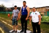 Во время награждения победителей