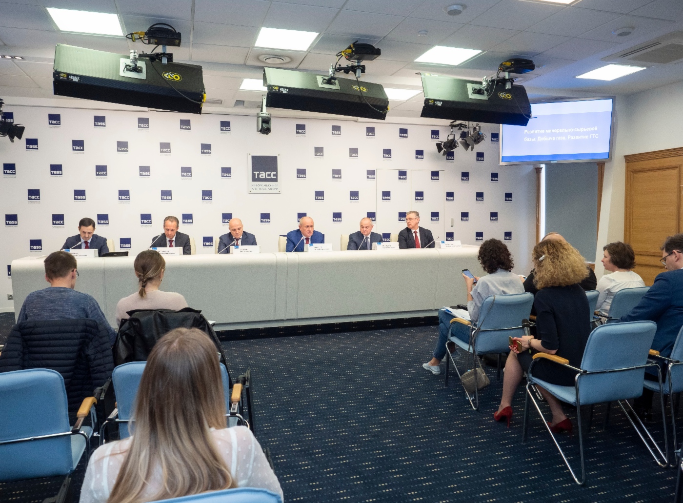 Пресс-центр ТАСС в Санкт-Петербурге