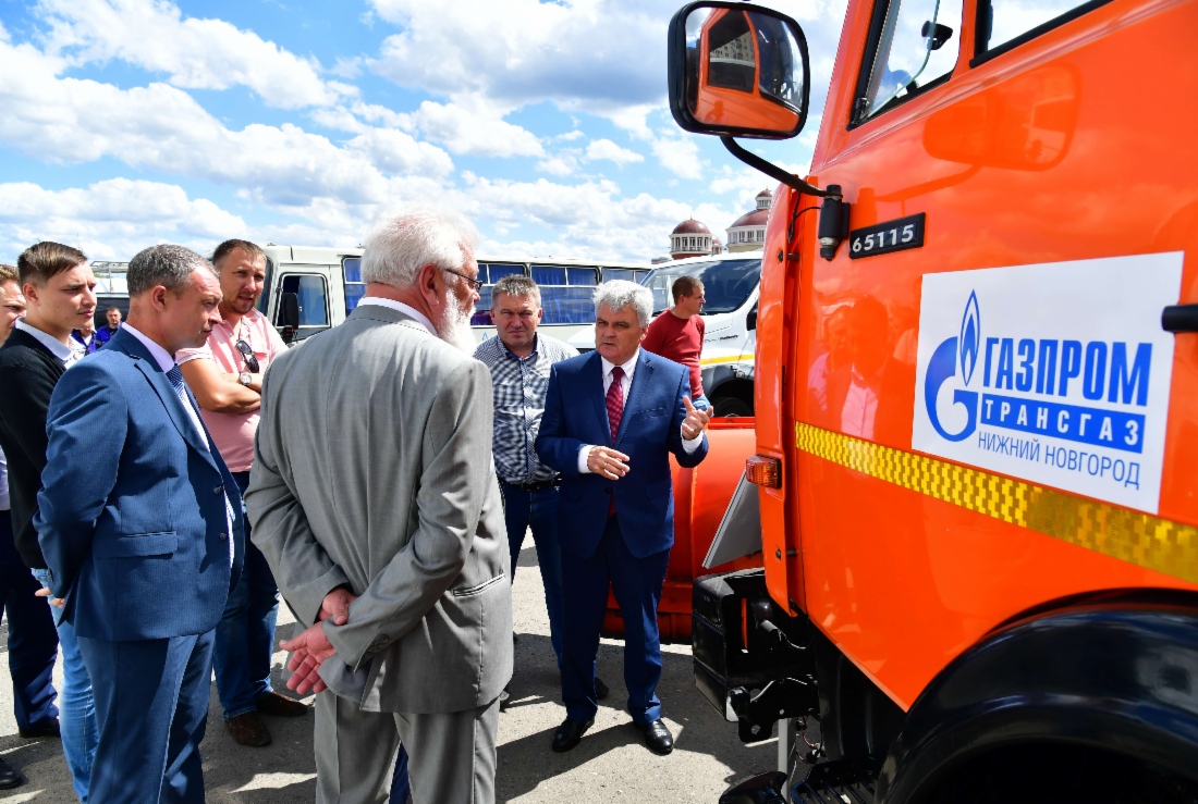 Выставка автомобильной техники, работающей на метане (Саранск)