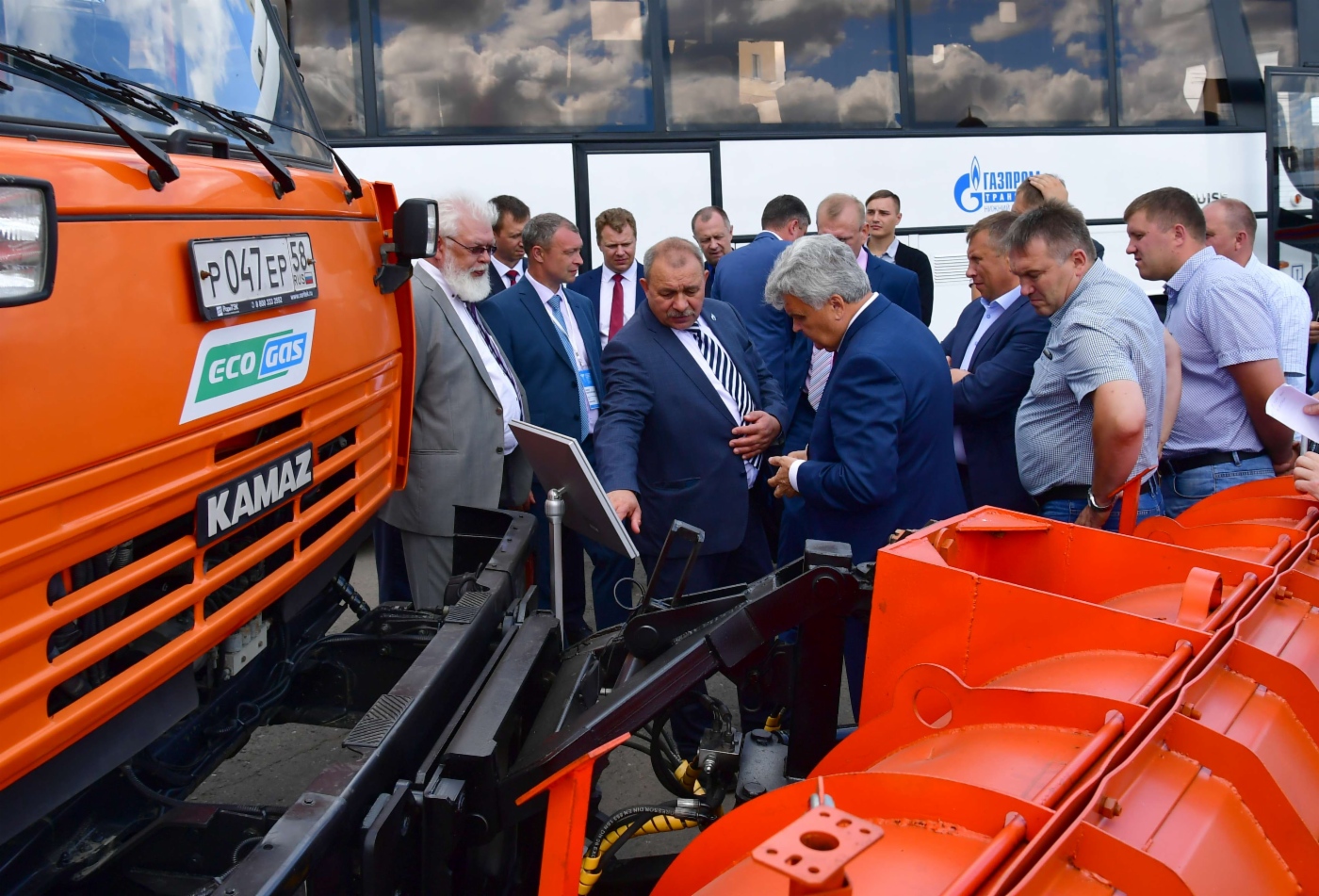Выставка автомобильной техники, работающей на метане (Саранск)