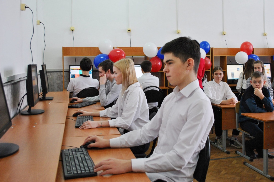 Компьютерный класс будет способствовать повышению интереса детей к учебе