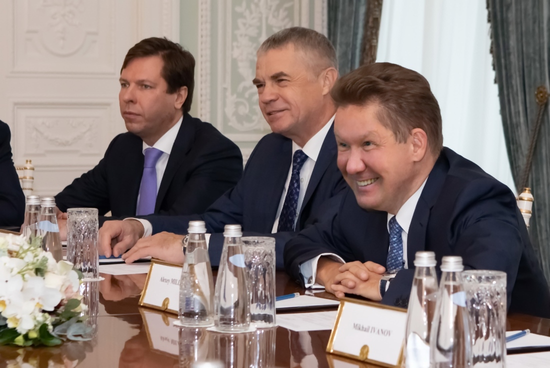 Состоялась рабочая встреча Алексея Миллера и Члена Исполнительного комитета Royal Dutch Shell Маартена Ветселаара