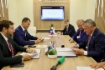 Рабочая встреча с губернатором Хабаровского края на полях ПМЭФ