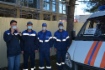 Сотрудники АО «Сочигоргаз» перед учениями