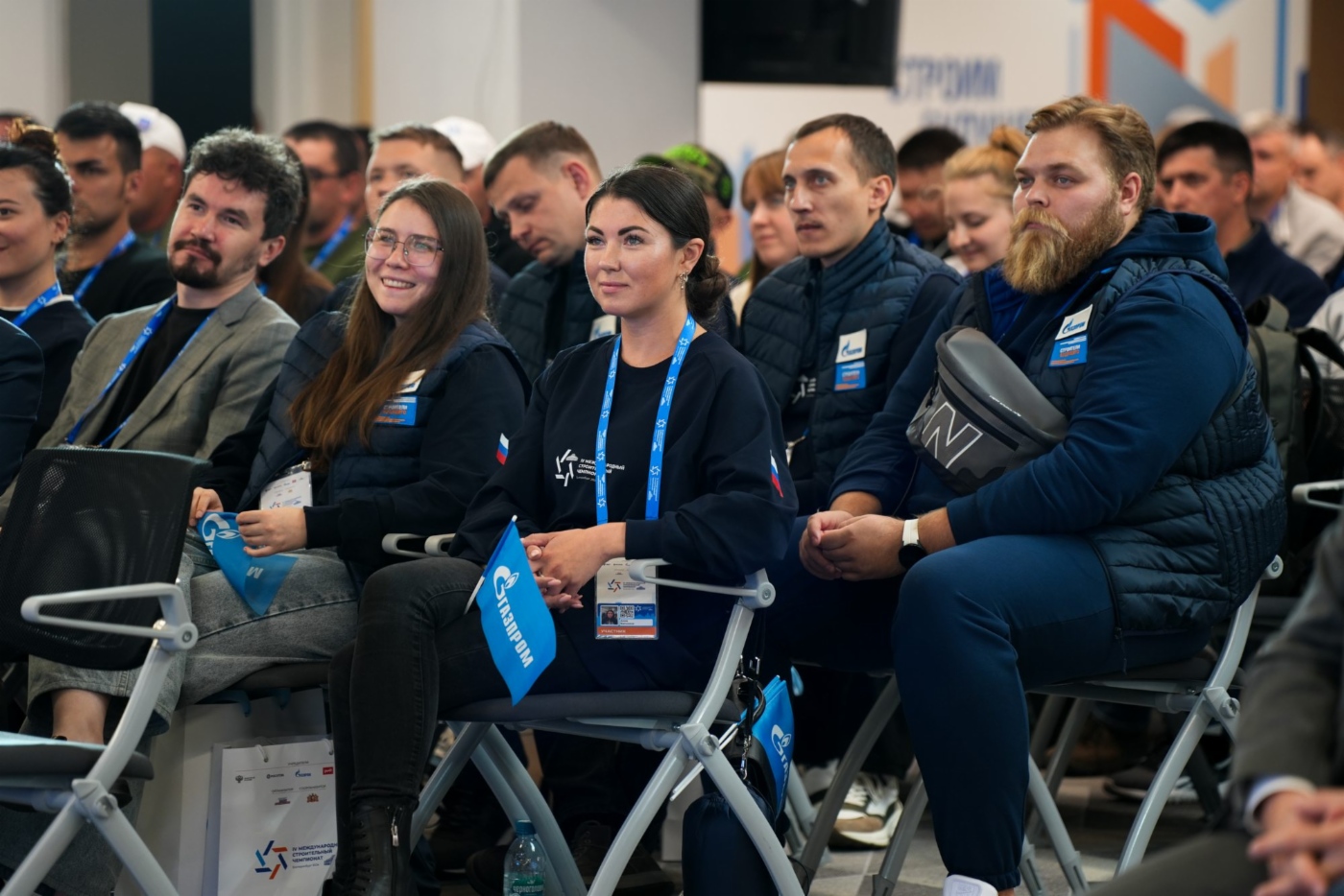 Приветственная встреча сборной команды «Газпрома»