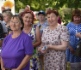Жители деревни Великополье на мероприятии, посвященном вводу в эксплуатацию газопровода
