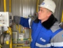 Осмотр оборудования головного пункта редуцирования газа на межпоселковом газопроводе в Карсунском районе Ульяновской области