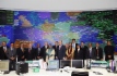 Премьер-министр Народной Республики Бангладеш Шейх Хасина (в центре слева) в рамках встречи с заместителем Председателя Правления Виталием Маркеловым (в центре справа) посетила Центральный производственно-диспетчерский департамент «Газпрома» 