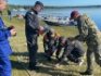 Перед выпуском мальков в большие водоемы произвели контрольный вылов рыбы и ее замер