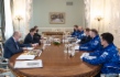 Во время встречи со спортивной командой «КАМАЗ-мастер»