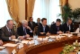 Во время встречи Алексея Миллера и Валентины Матвиенко