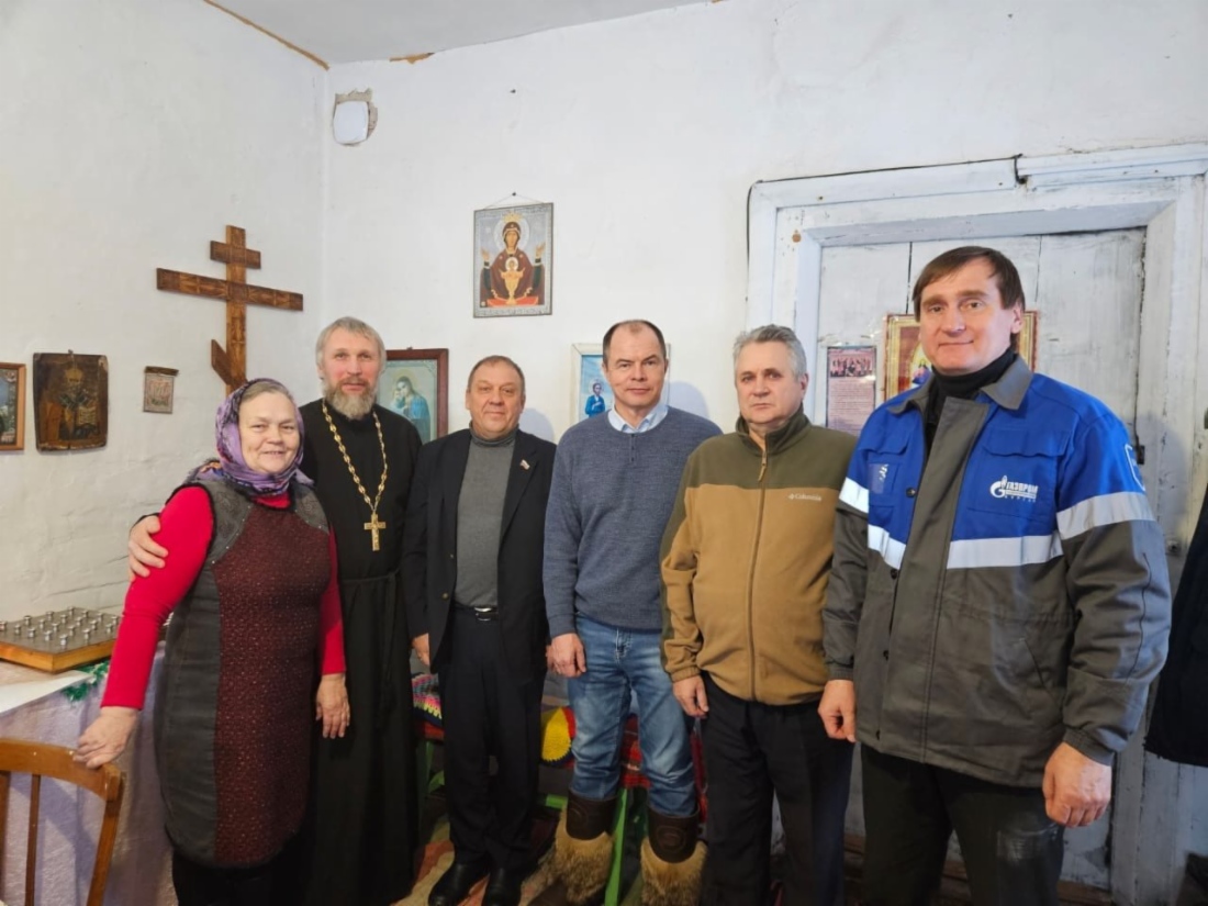 В Курганской области газифицировали Храм Сорока мучеников Севастийских в селе Мендерское Белозерского муниципального округа Курганской области