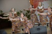 На сцене дома культуры ст. Рождественской хореографический ансамбль «Незабудка»