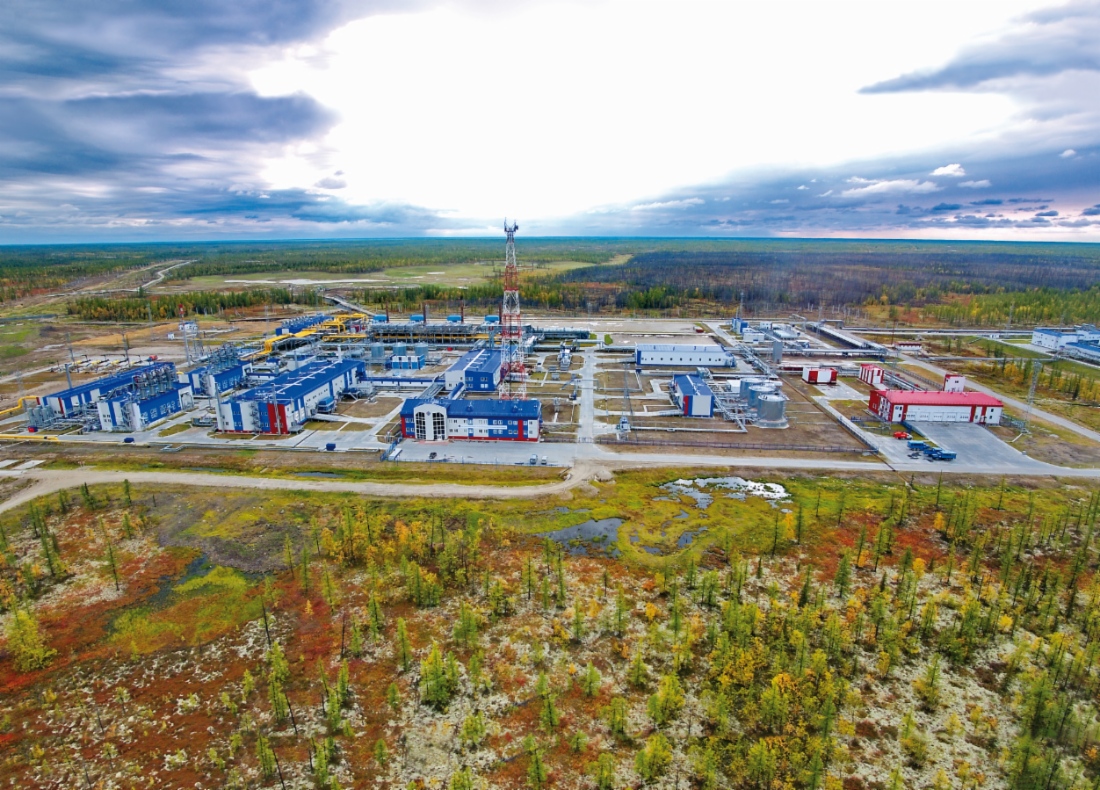 На Южно-Русском нефтегазовом месторождении добыт сотый миллиард кубометров газа
