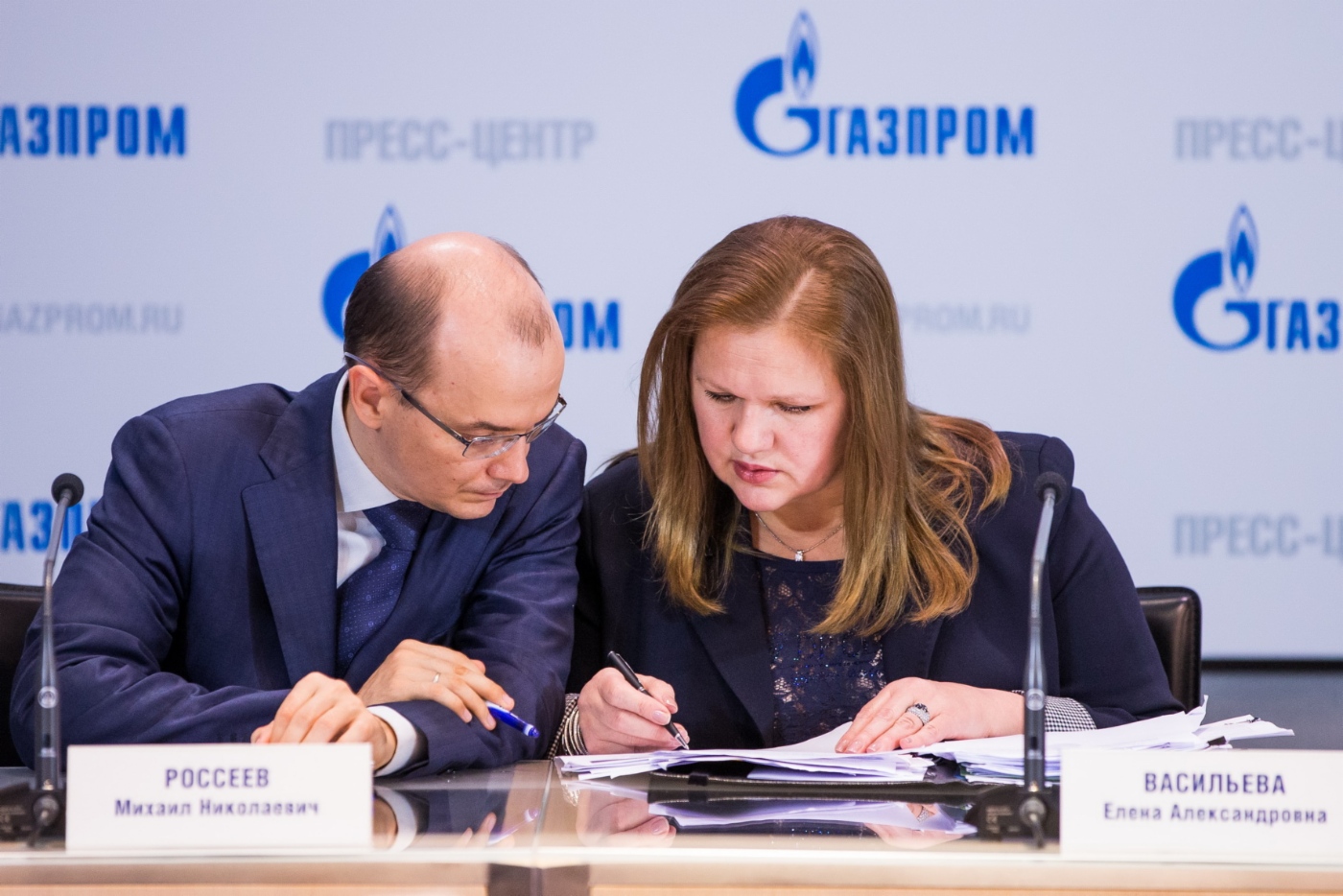 Михаил Росеев и Елена Васильева