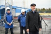 Глава Куртамышского муниципального округа Андрей Гвоздев на открытии ГРС «Куртамыш», Курганская область