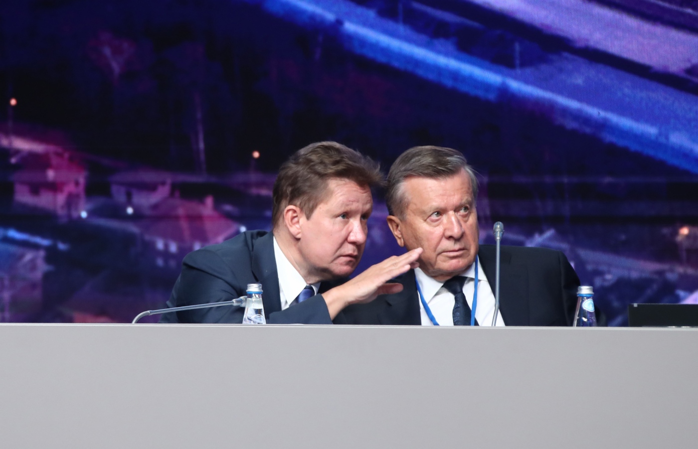 Алексей Миллер и Виктор Зубков