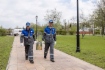 Доставка частицы пламени для торжественного зажжения Вечного огня в г. Ростове Великом