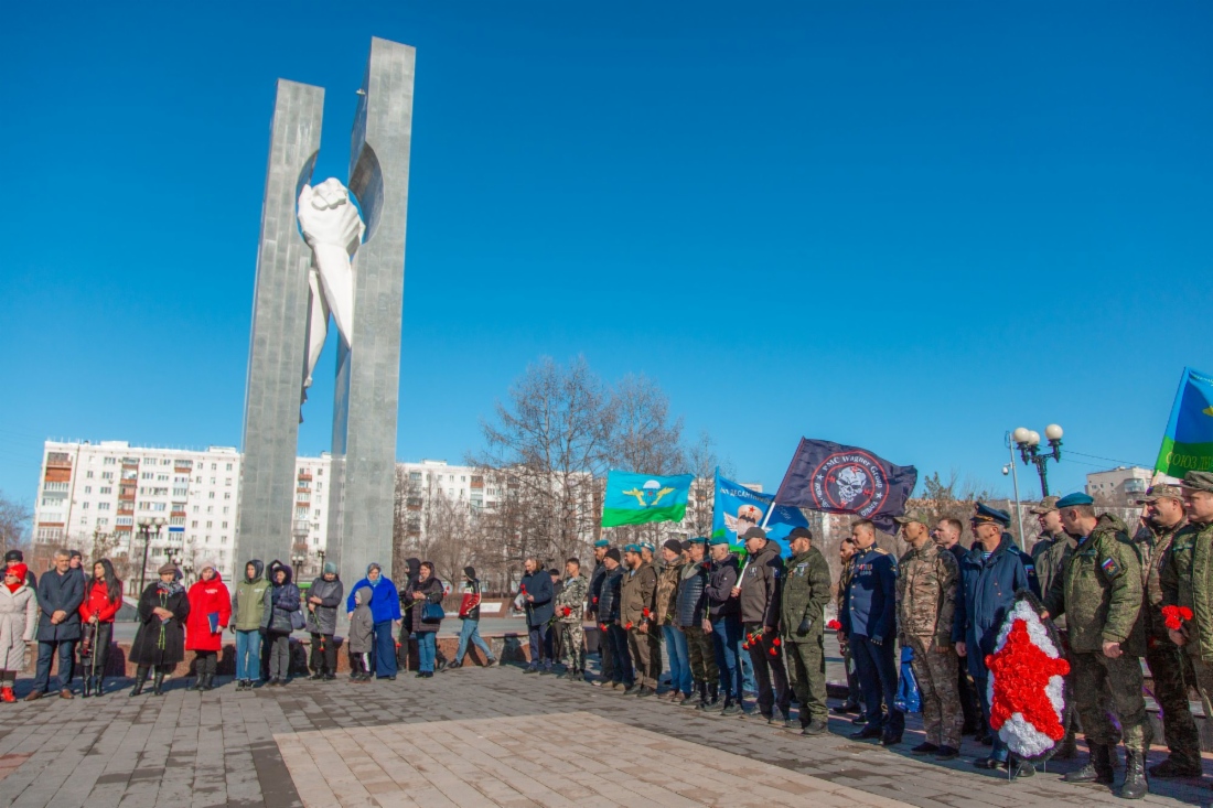 Ветераны боевых действий приняли участие в мероприятии, посвященном передаче техники