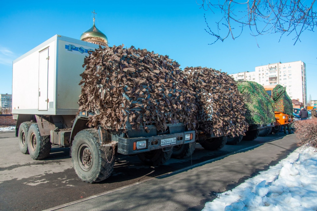 Автомобильная техника готова к отправке в зону СВО