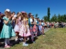 На открытие площадки собрались дети со всех микрорайонов поселка Переволоцкий