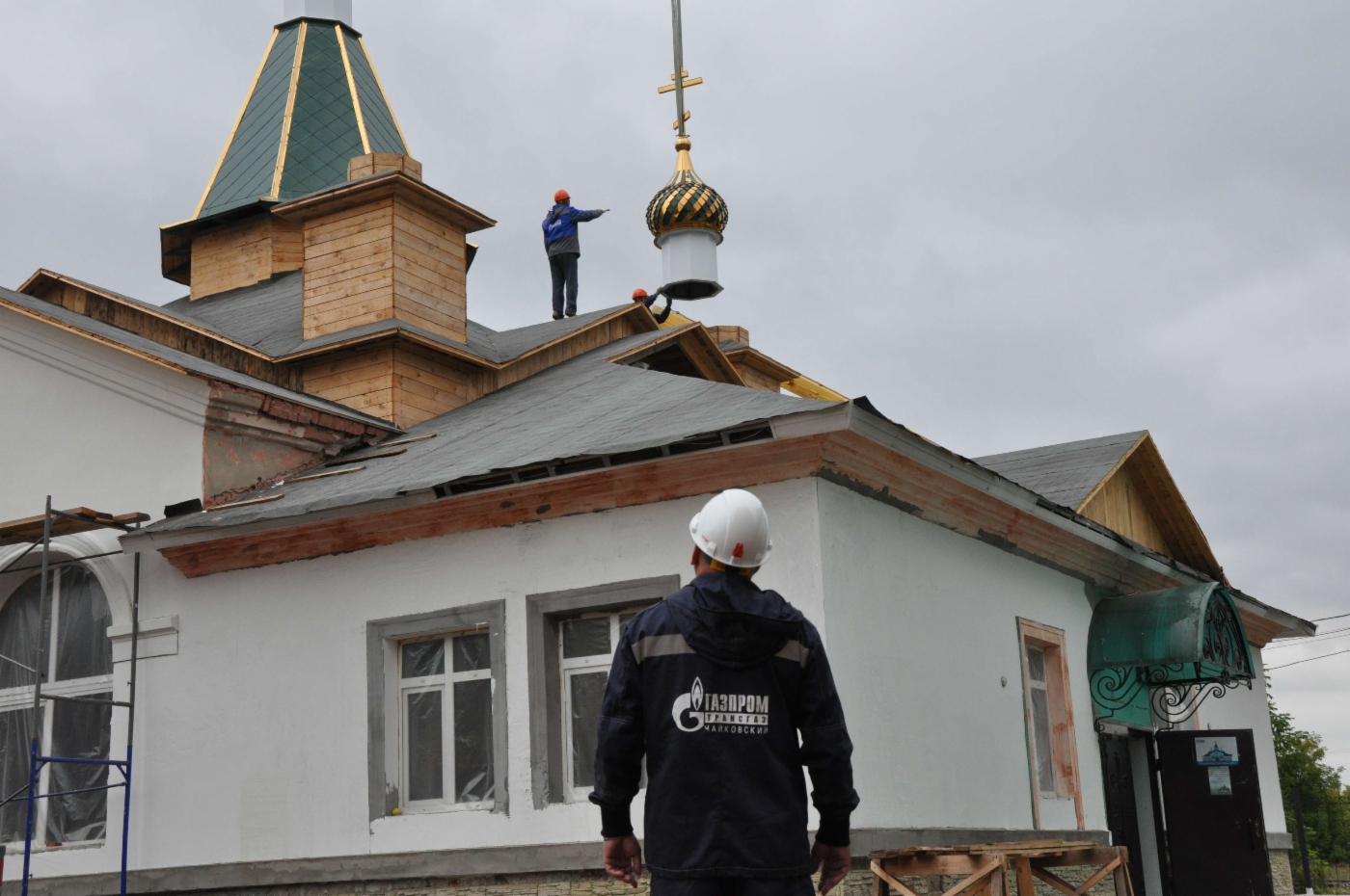 Подъем куполов