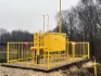 Пункт редуцирования газа в деревне Новое Комино