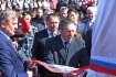 На переднем плане — Вячеслав Михаленко и Олег Королев приняли участие в торжественной церемонии начала строительства военно-мемориального комплекса, посвященного началу Елецкой наступательной операции