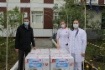 Главный врач Медико-санитарной части ООО «Газпром добыча Уренгой» передал новое оборудование представителям инфекционного госпиталя в Новом Уренгое