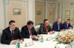 В рамках Петербургского международного экономического форума — 2018 Министр горного дела и энергетики Сербии Александр Антич (в центре) провел рабочую встречу с Алексеем Миллером