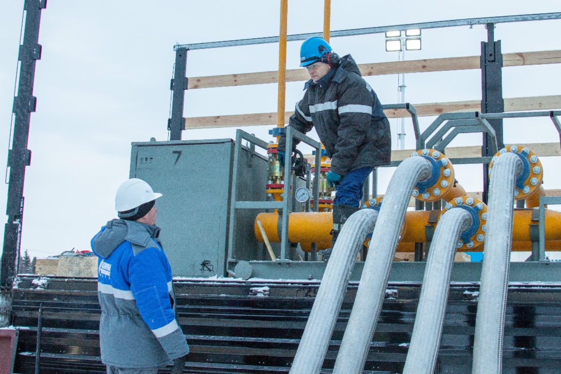 МКС была использована на объектах Вуктыльского ЛПУМГ ООО «Газпром трансгаз Ухта»