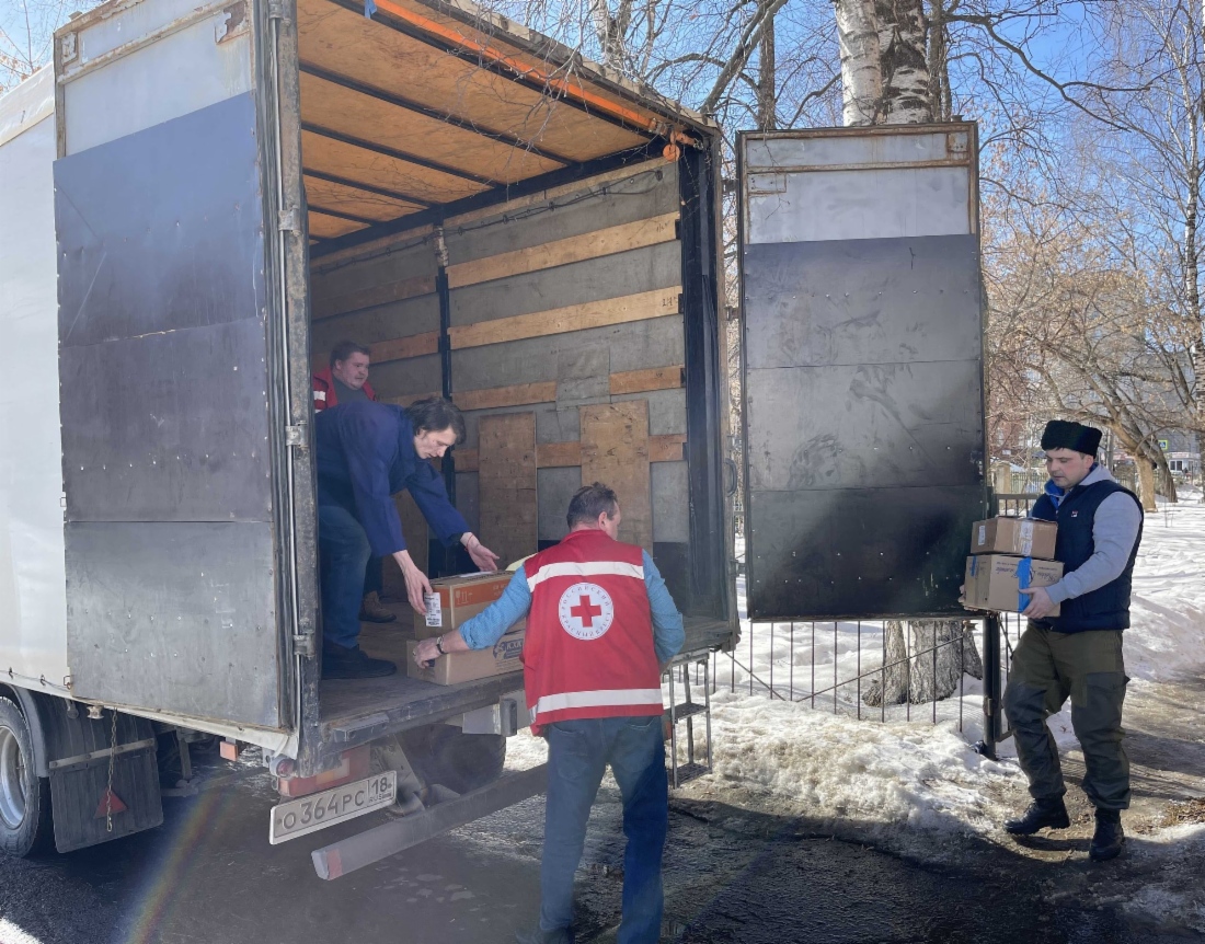Сбор помощи для Донбасса в Кировской области