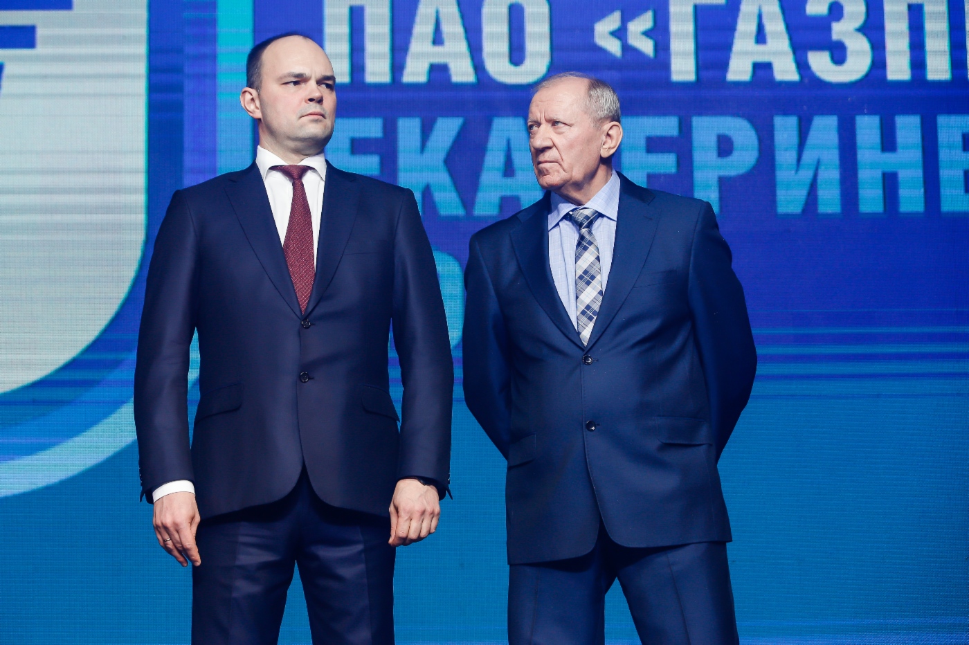 Генеральный директор ООО «Газпром трансгаз Екатеринбург» Алексей Крюков и главный судья Спартакиады Владимир Тортышев