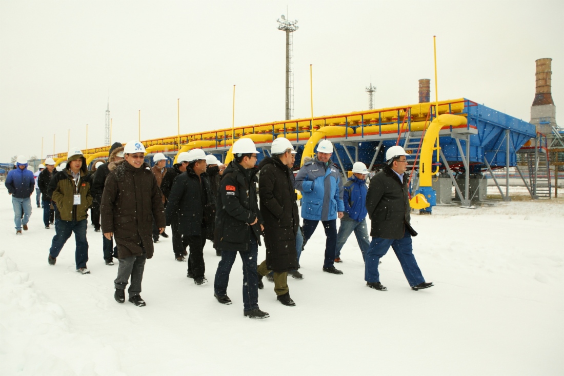 Экскурсия по Комсомольскому газовому промыслу